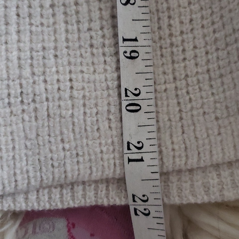 Aritzia women's Wolter heather birch 100% merino pullover sweater medium new - Picture 11 of 11